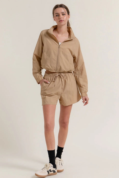 The Harper Windbreaker Jacket