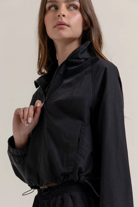 The Harper Windbreaker Jacket