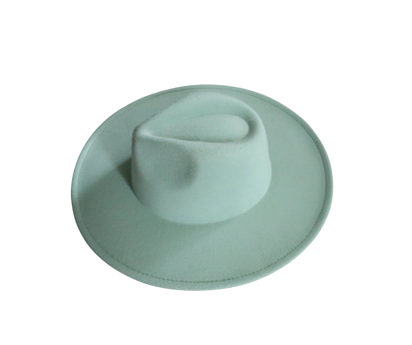 Chic Pastel Rancher Fedora Hat