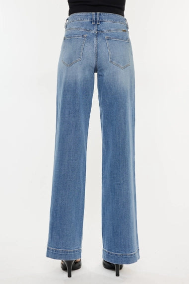 Skylar High-Waisted Wide-Leg Jeans