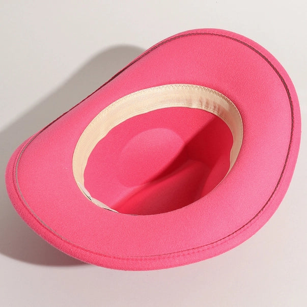 The “Rhinestone Rodeo” Hot Pink Cowgirl Hat