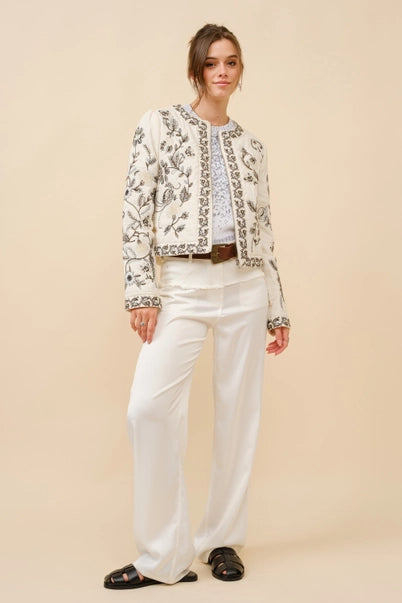 Jardin Embroidered Jacket