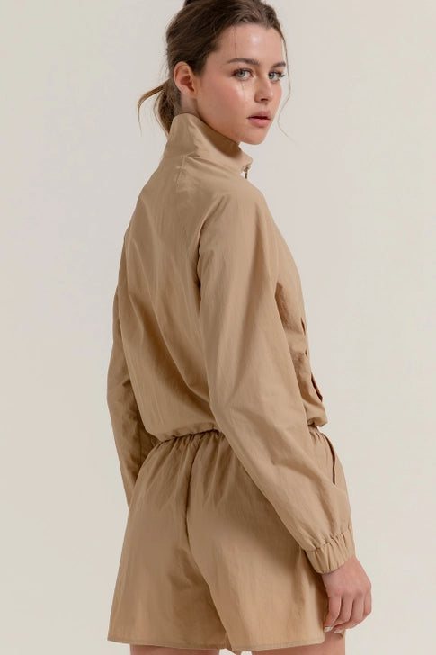 The Harper Windbreaker Jacket
