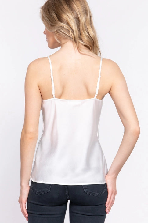 The Sienna Satin Cami