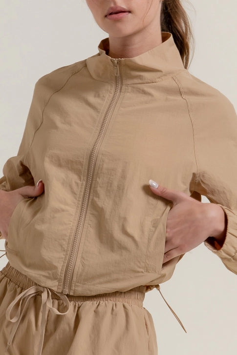 The Harper Windbreaker Jacket