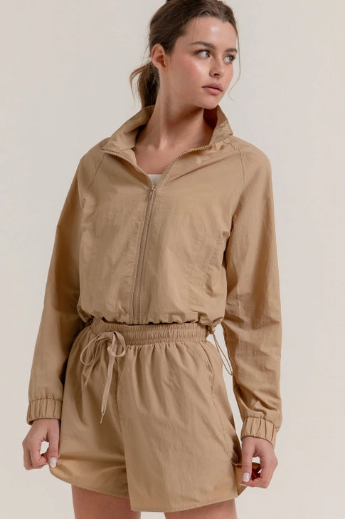 The Harper Windbreaker Jacket