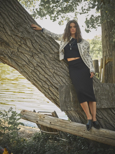 Jardin Embroidered Jacket