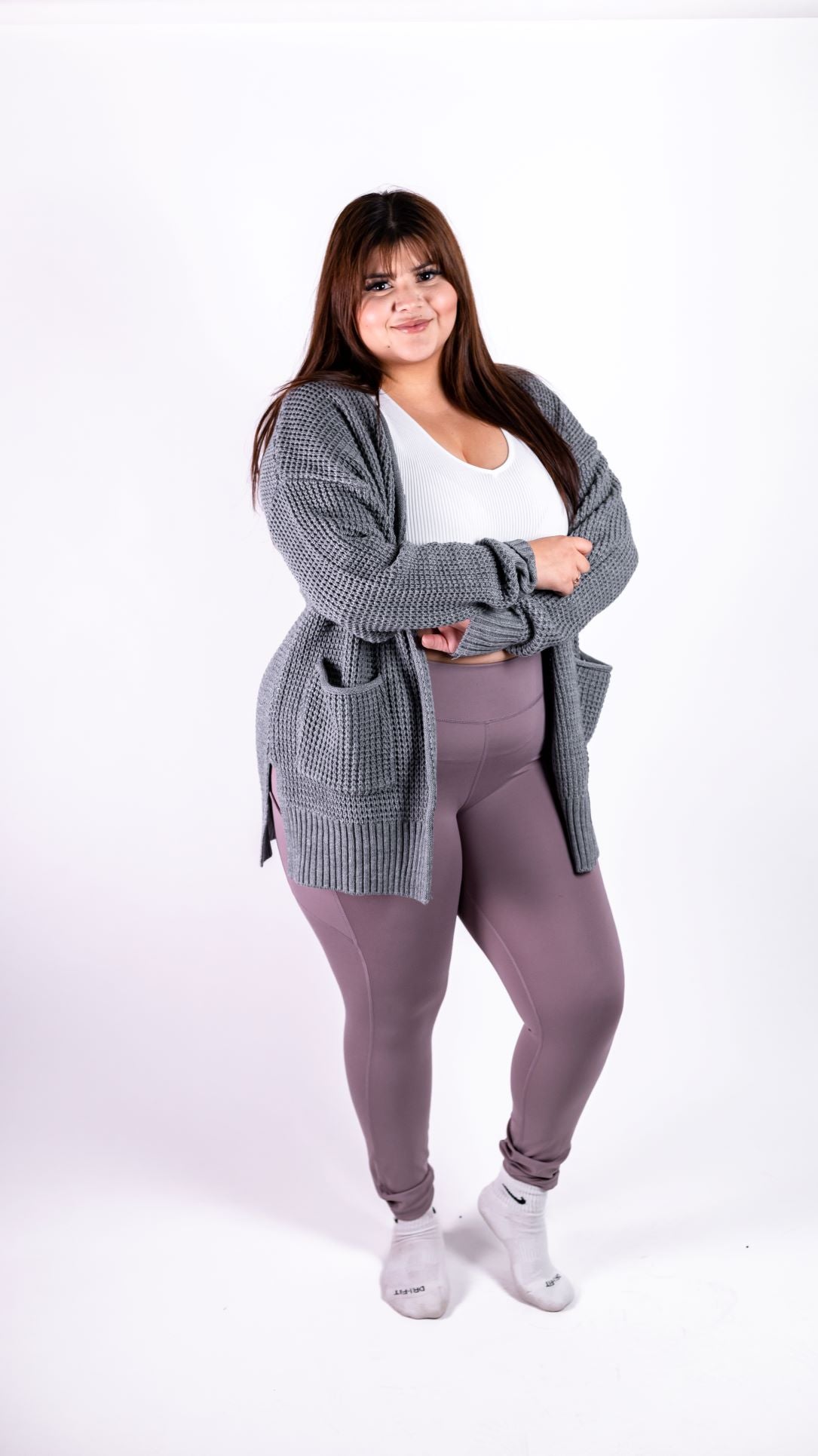 Simply You Ribbed Knit Cardigan