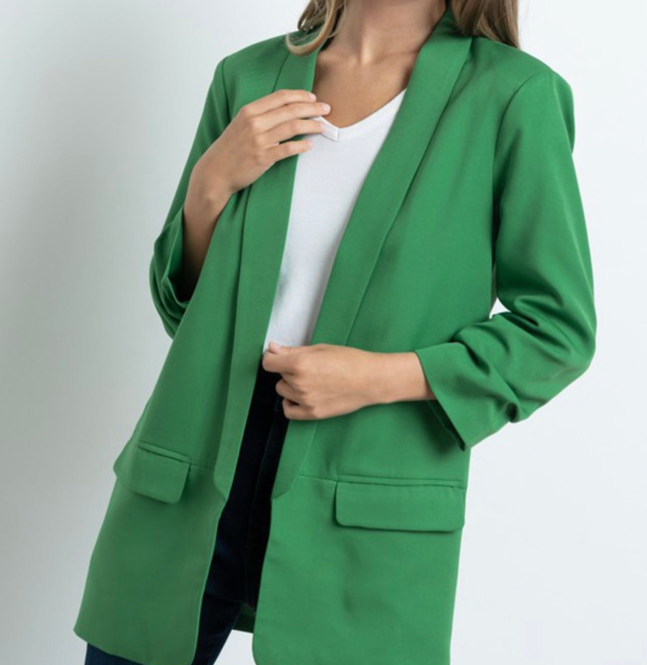 Versatile Everyday Open Front Blazer