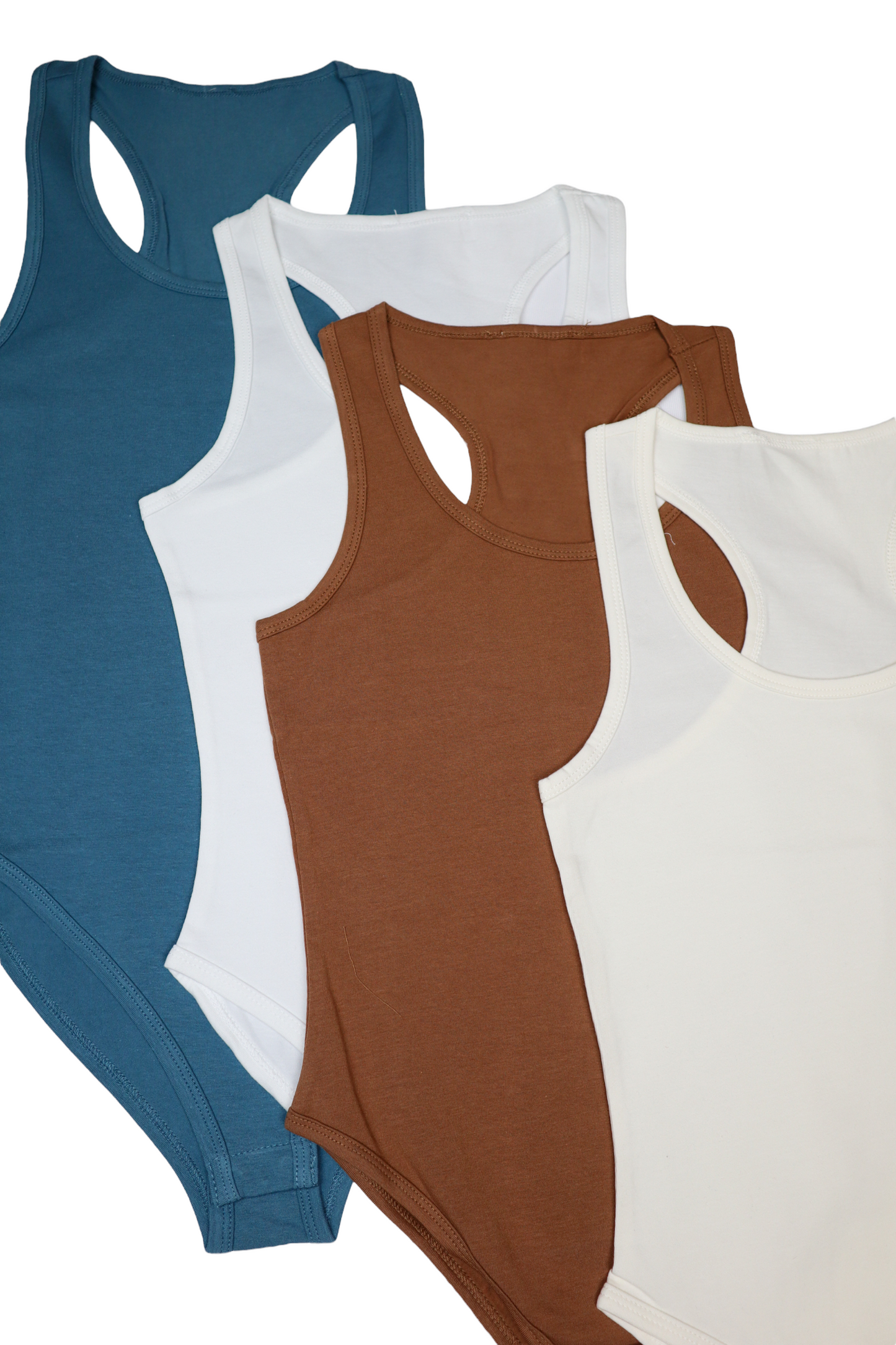 Cotton Racerback Bodysuit