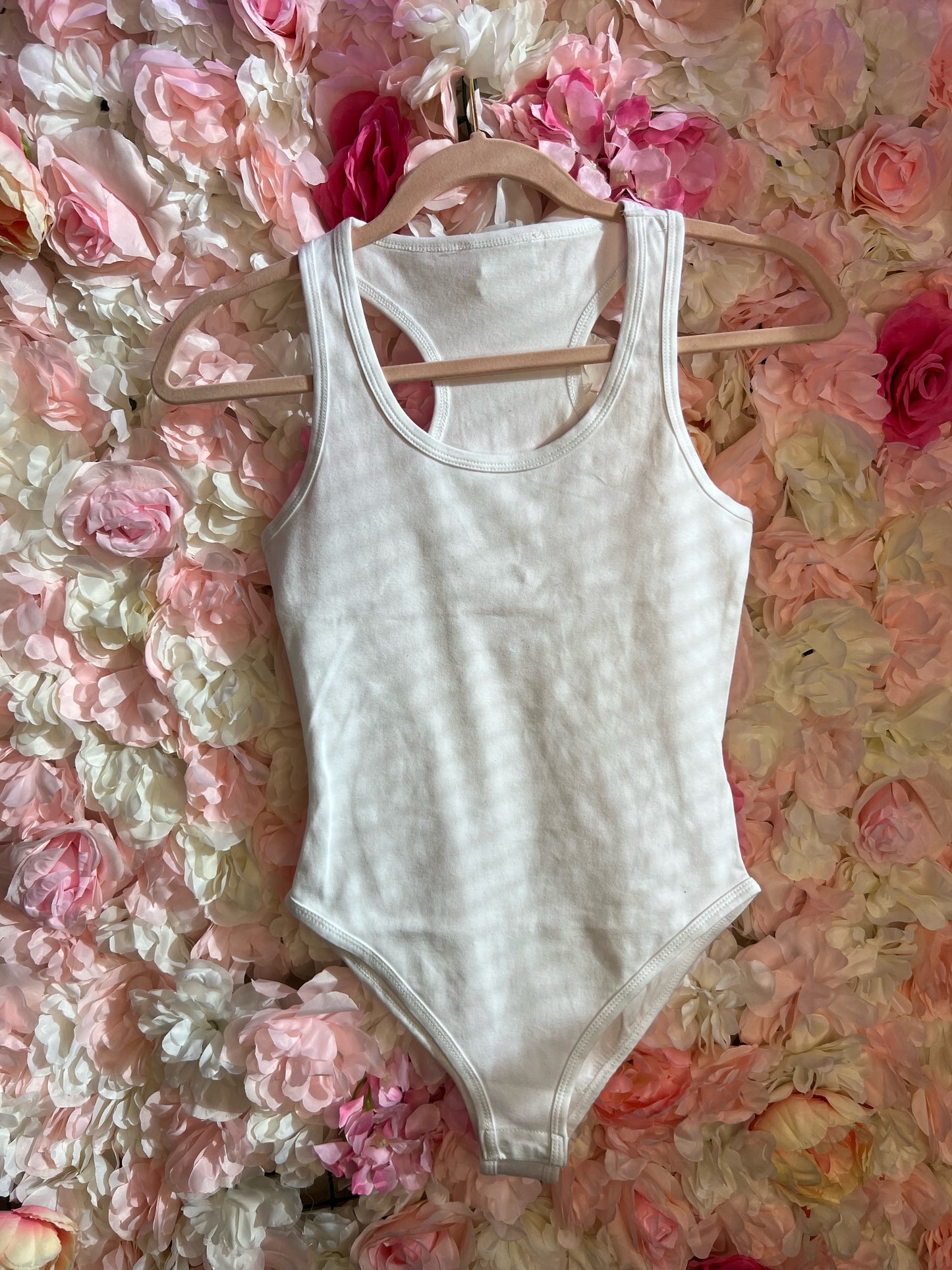 Cotton Racerback Bodysuit