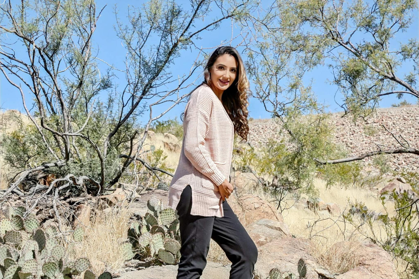 Simply You Ribbed Knit Cardigan