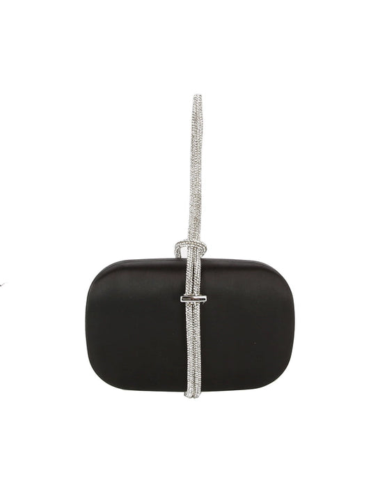 The Celina Crystal Strap Clutch