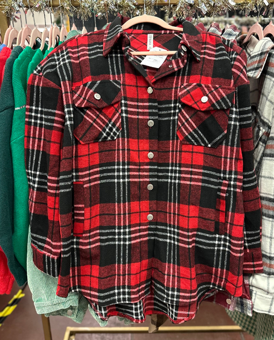 Buffalo Plaid Overshirt