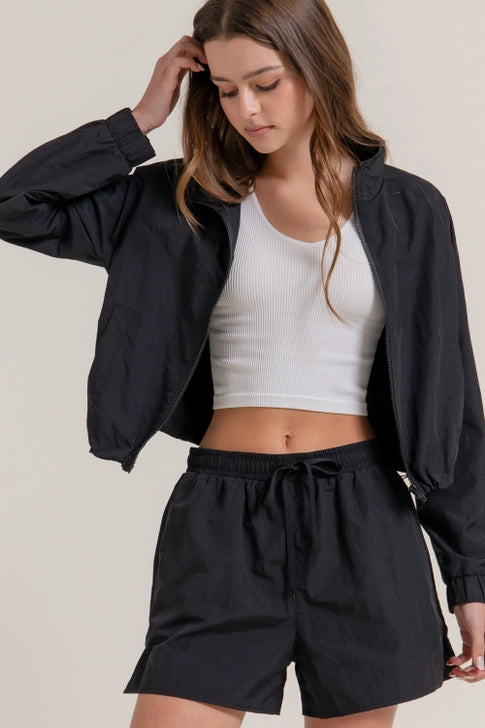 The Harper Windbreaker Jacket
