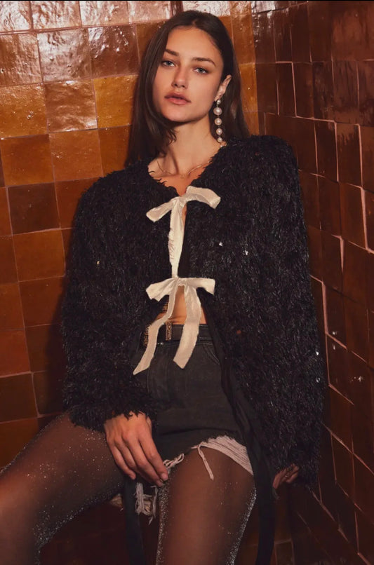 The Icon Bow Cardi