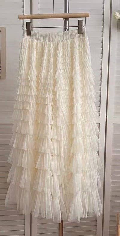 Enchanting Tiered Tulle Skirt