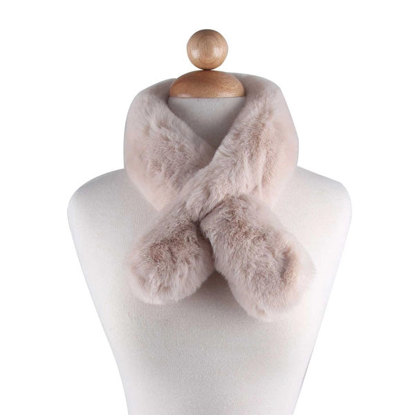 Luxe Faux Fur Wrap Scarf