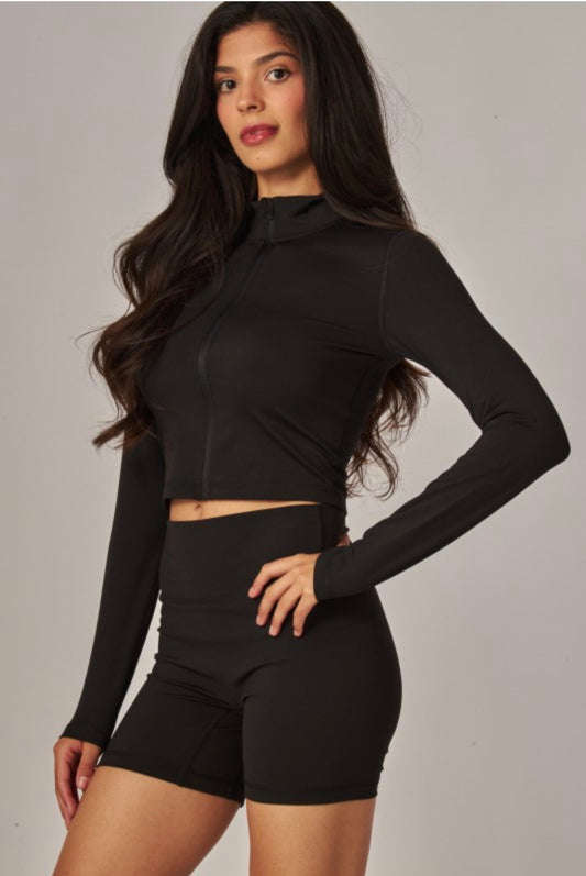 Sculpt Luxe Zip-Up Jacket