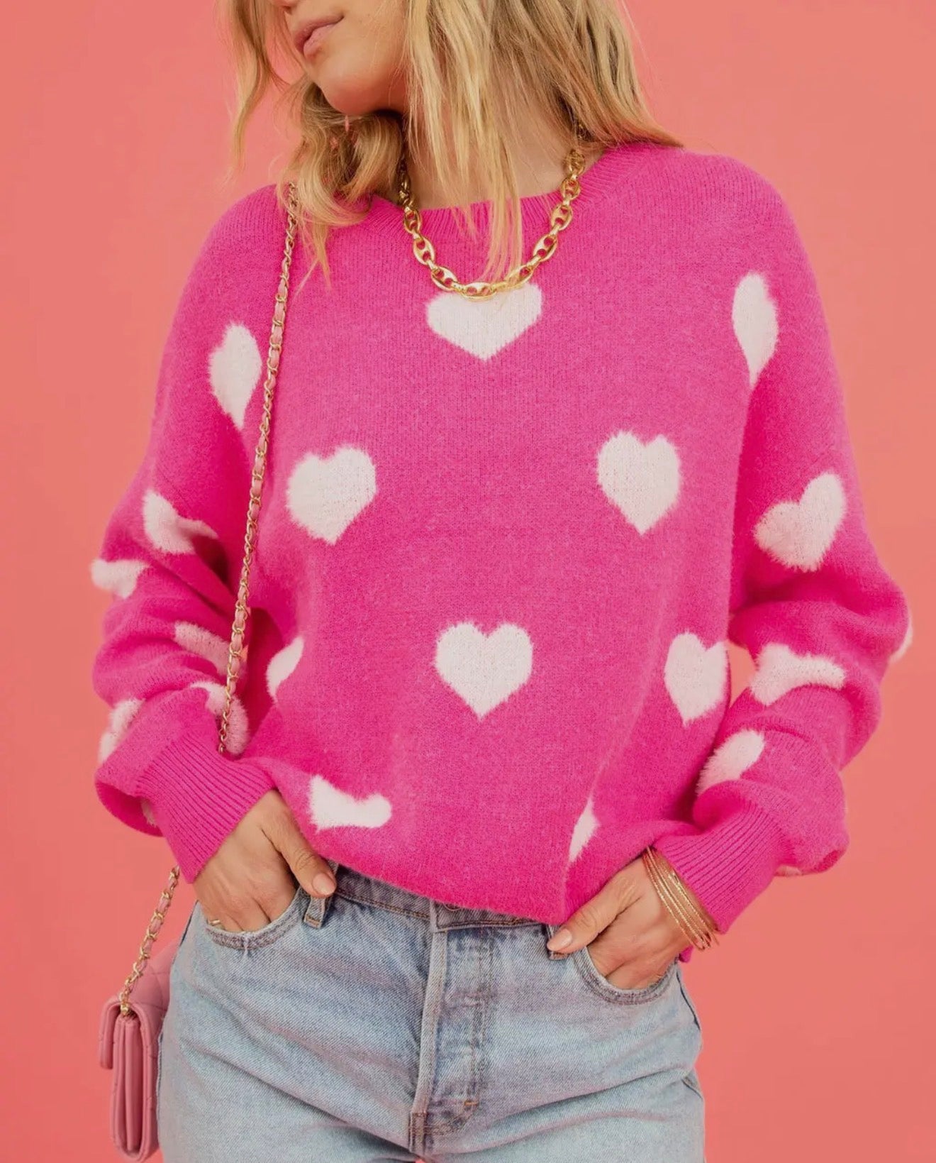 Love Notes Heart Sweater 💕