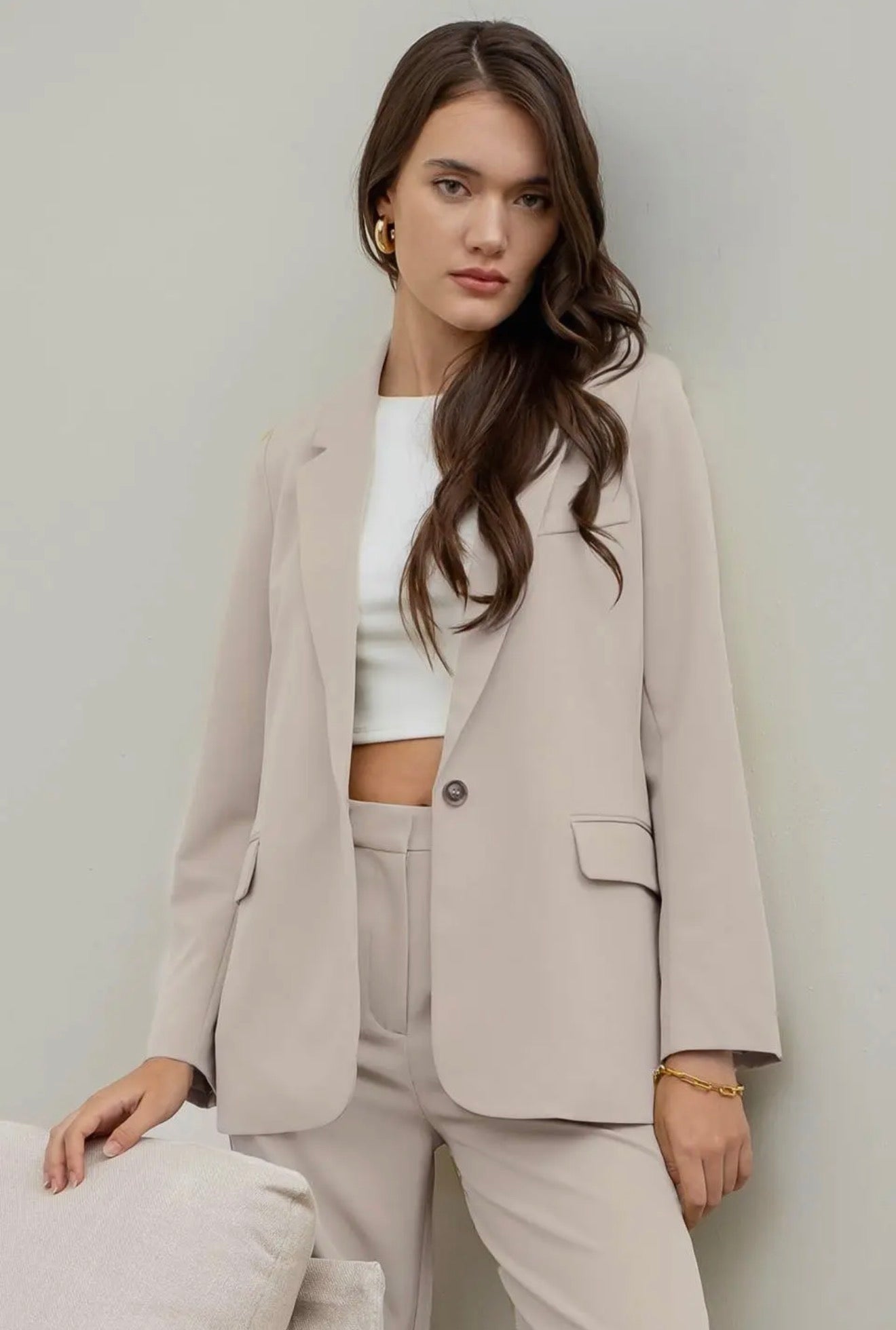 Tailored Power Blazer