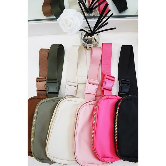 Nylon Crossbody Bag