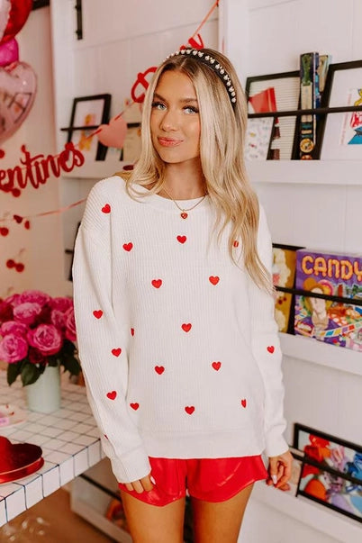 Sweetheart Knit Sweater