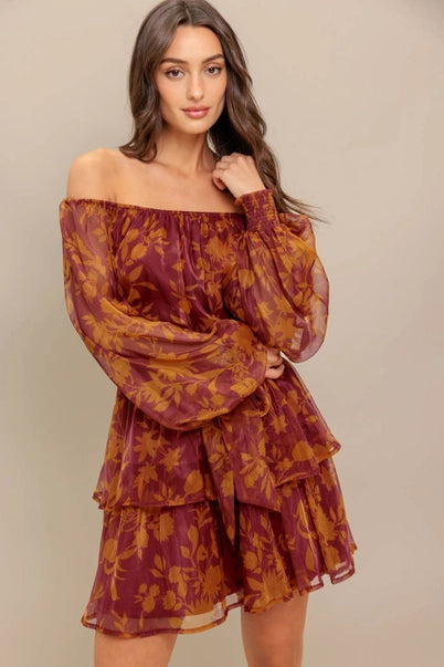 Frida Off-Shoulder Dress