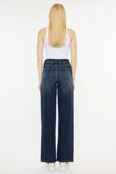 High-Rise Wide-Leg Jeans