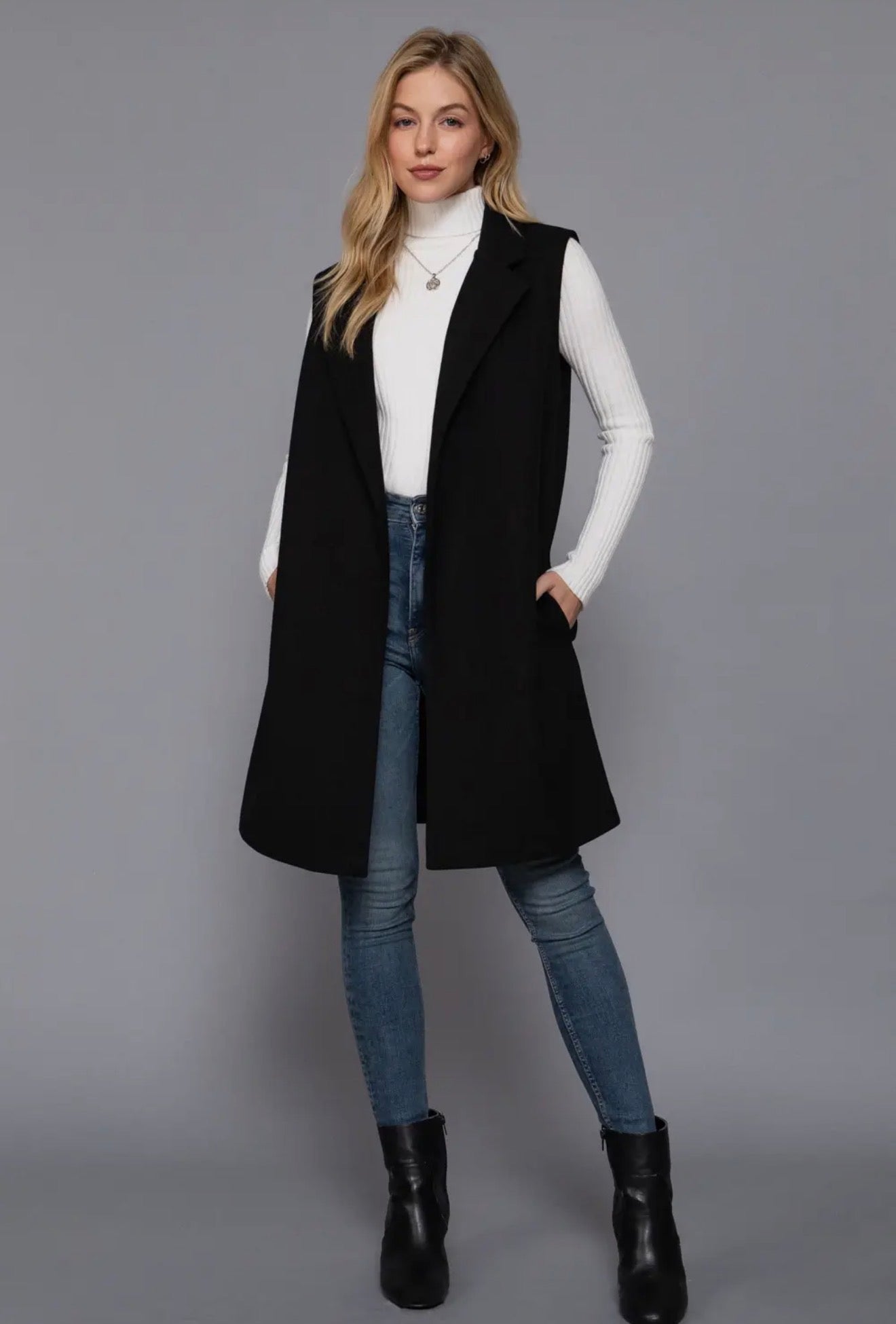 The Giselle Vest Coat