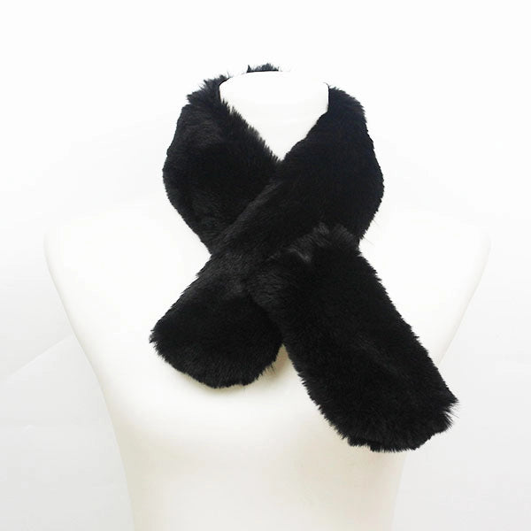 Luxe Faux Fur Wrap Scarf