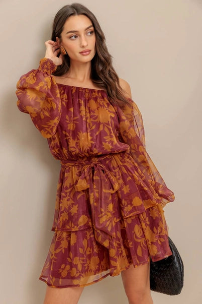 Frida Off-Shoulder Dress