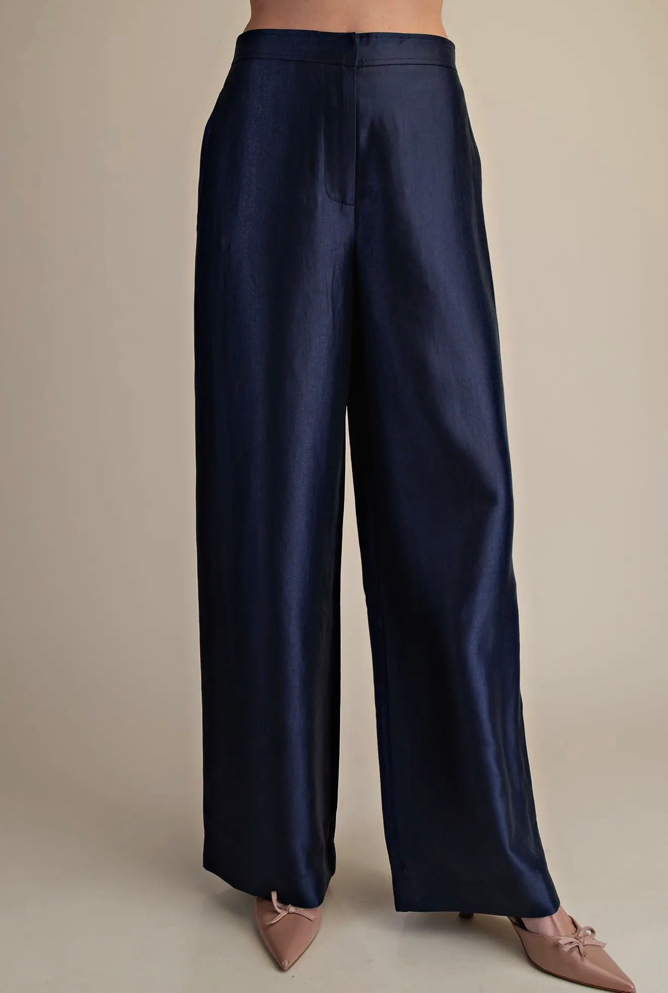 The Polished Navy Pant