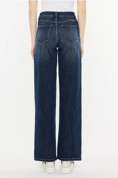 High-Rise Wide-Leg Jeans