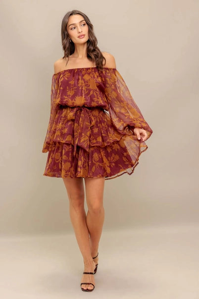 Frida Off-Shoulder Dress