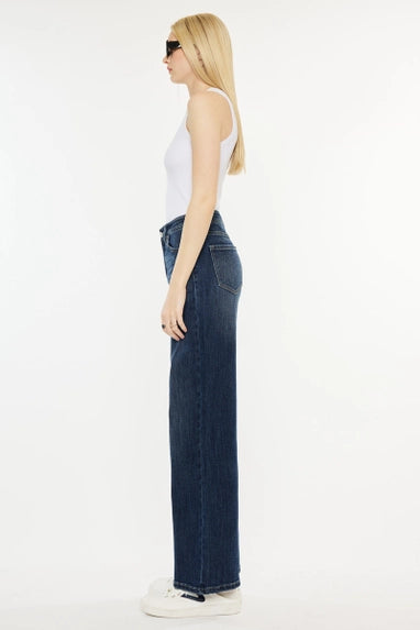 High-Rise Wide-Leg Jeans