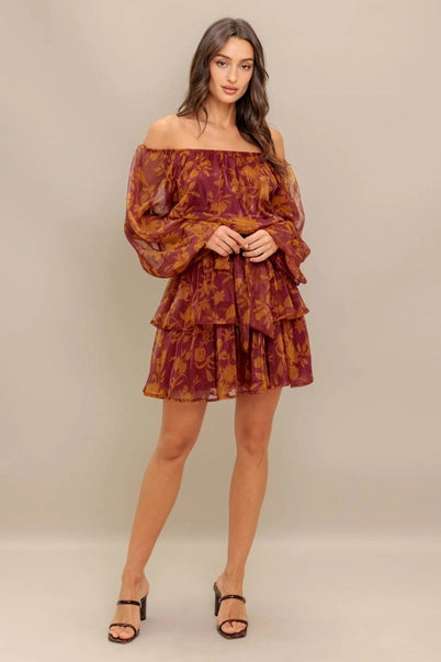 Frida Off-Shoulder Dress