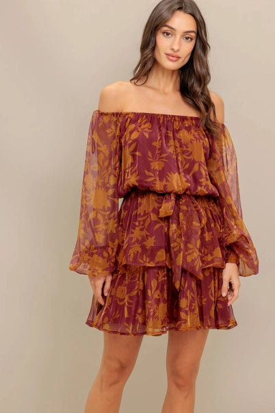 Frida Off-Shoulder Dress