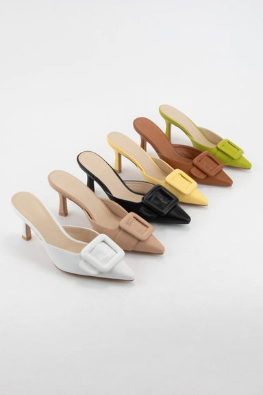 Pointed-Toe Mules