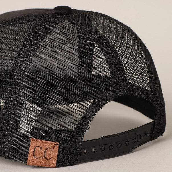 The “Crystal Vows” Rhinestone Bride Trucker Hat