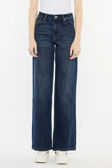 High-Rise Wide-Leg Jeans