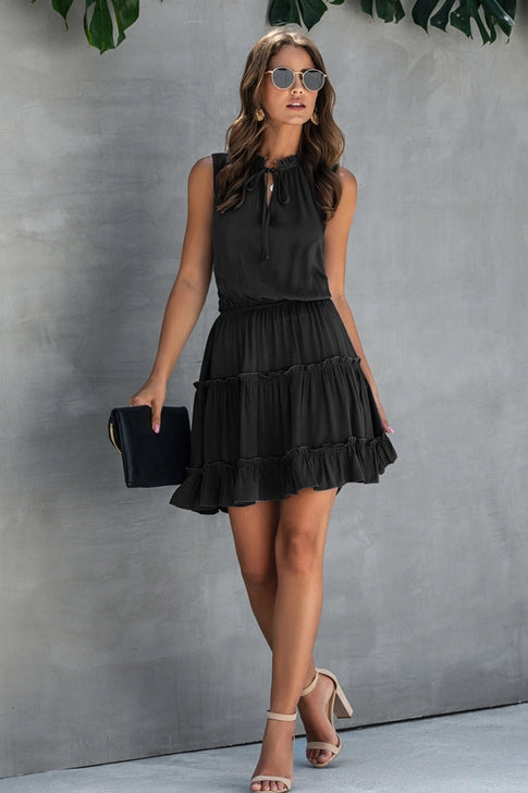 The Sloane Tiered Mini Dress