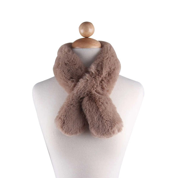 Luxe Faux Fur Wrap Scarf