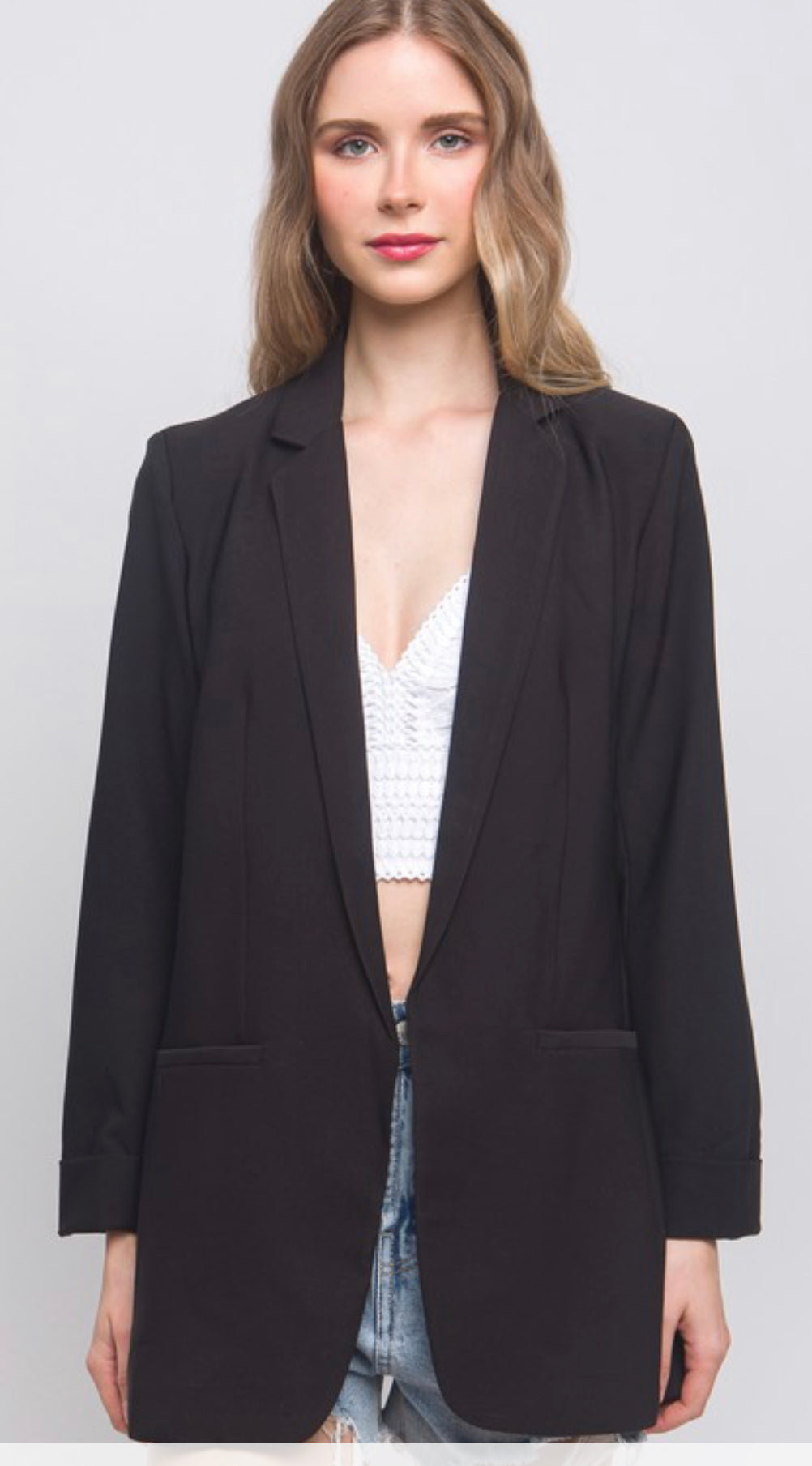 Classic Tailored Blazer